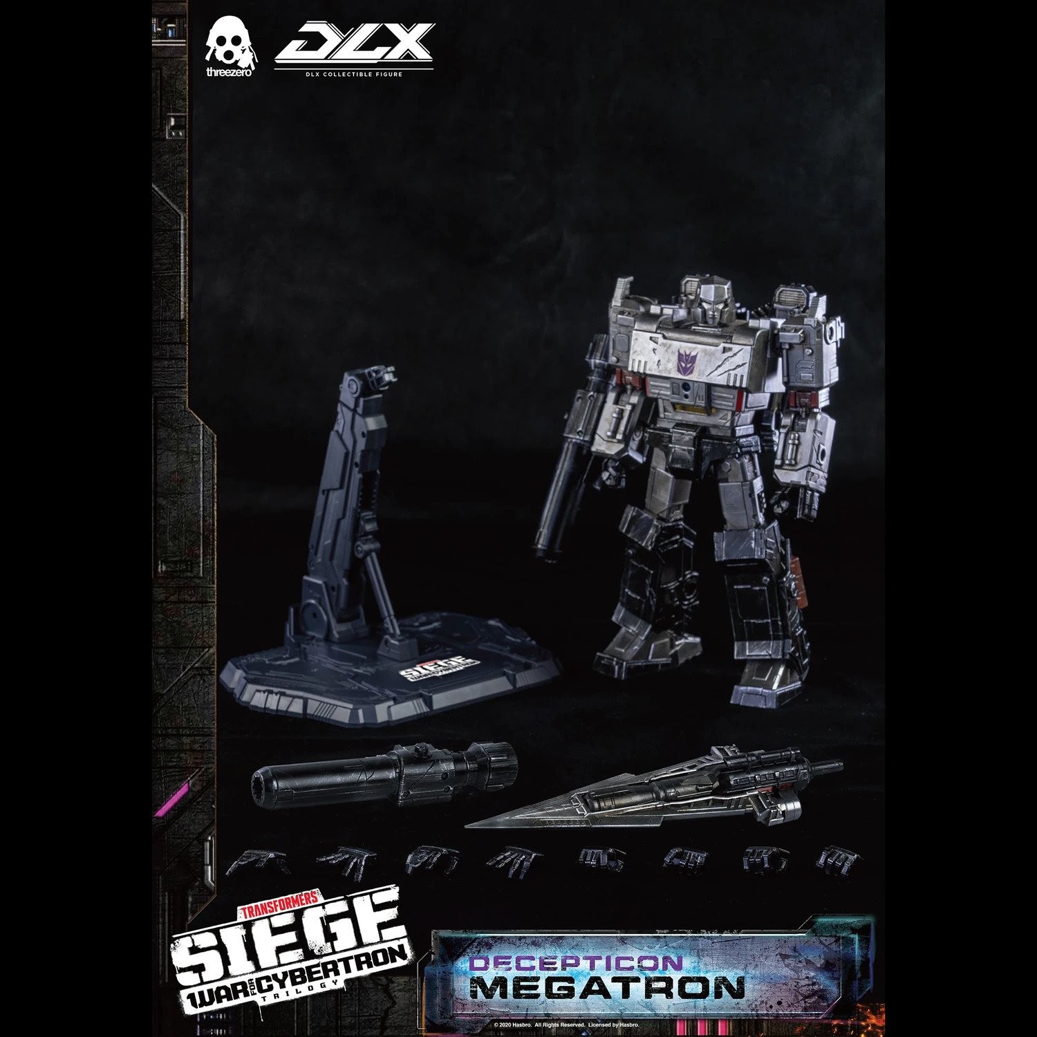 Transformers News: ThreeZero Unveil DLX Siege Megatron Figure Transformers News: ThreeZero Unveil DLX Siege Megatron Figure