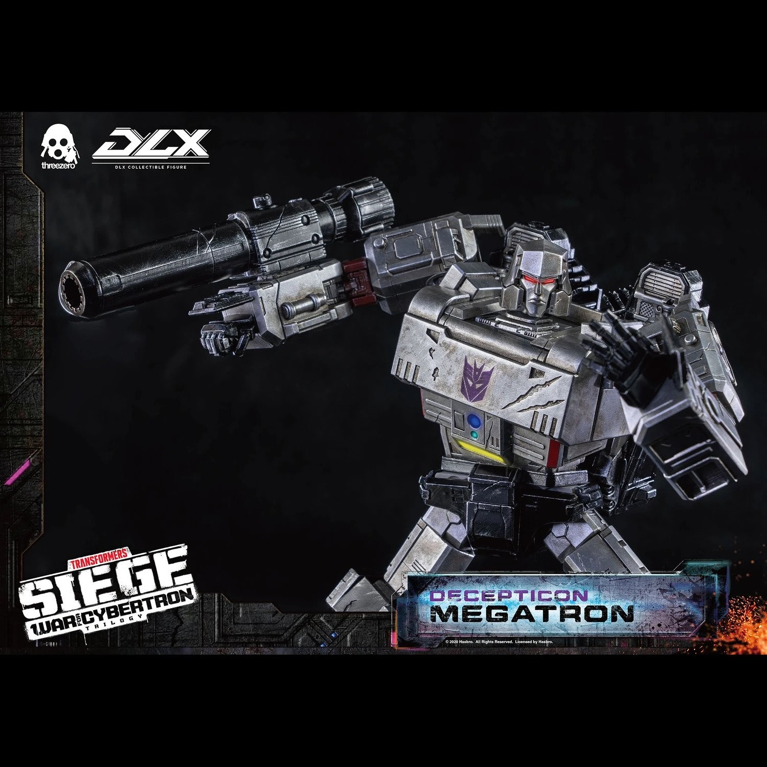Transformers News: ThreeZero Unveil DLX Siege Megatron Figure Transformers News: ThreeZero Unveil DLX Siege Megatron Figure