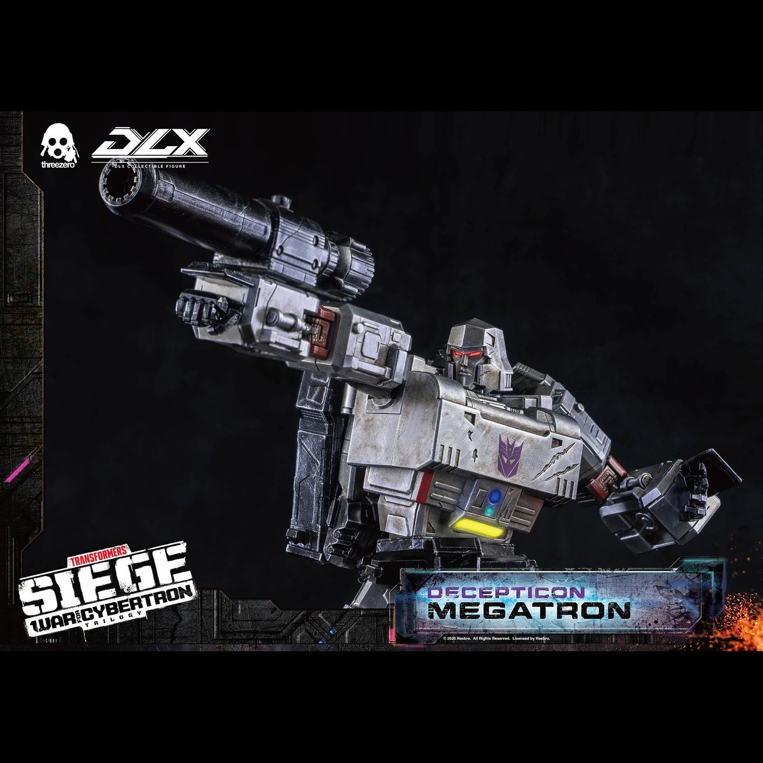 Transformers News: ThreeZero Unveil DLX Siege Megatron Figure Transformers News: ThreeZero Unveil DLX Siege Megatron Figure