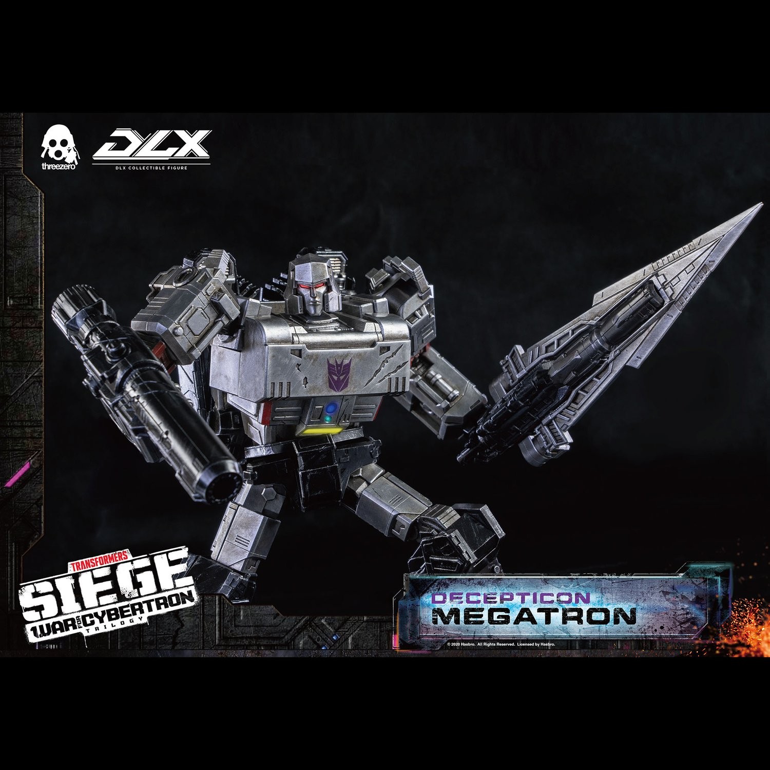 Transformers News: ThreeZero Unveil DLX Siege Megatron Figure Transformers News: ThreeZero Unveil DLX Siege Megatron Figure