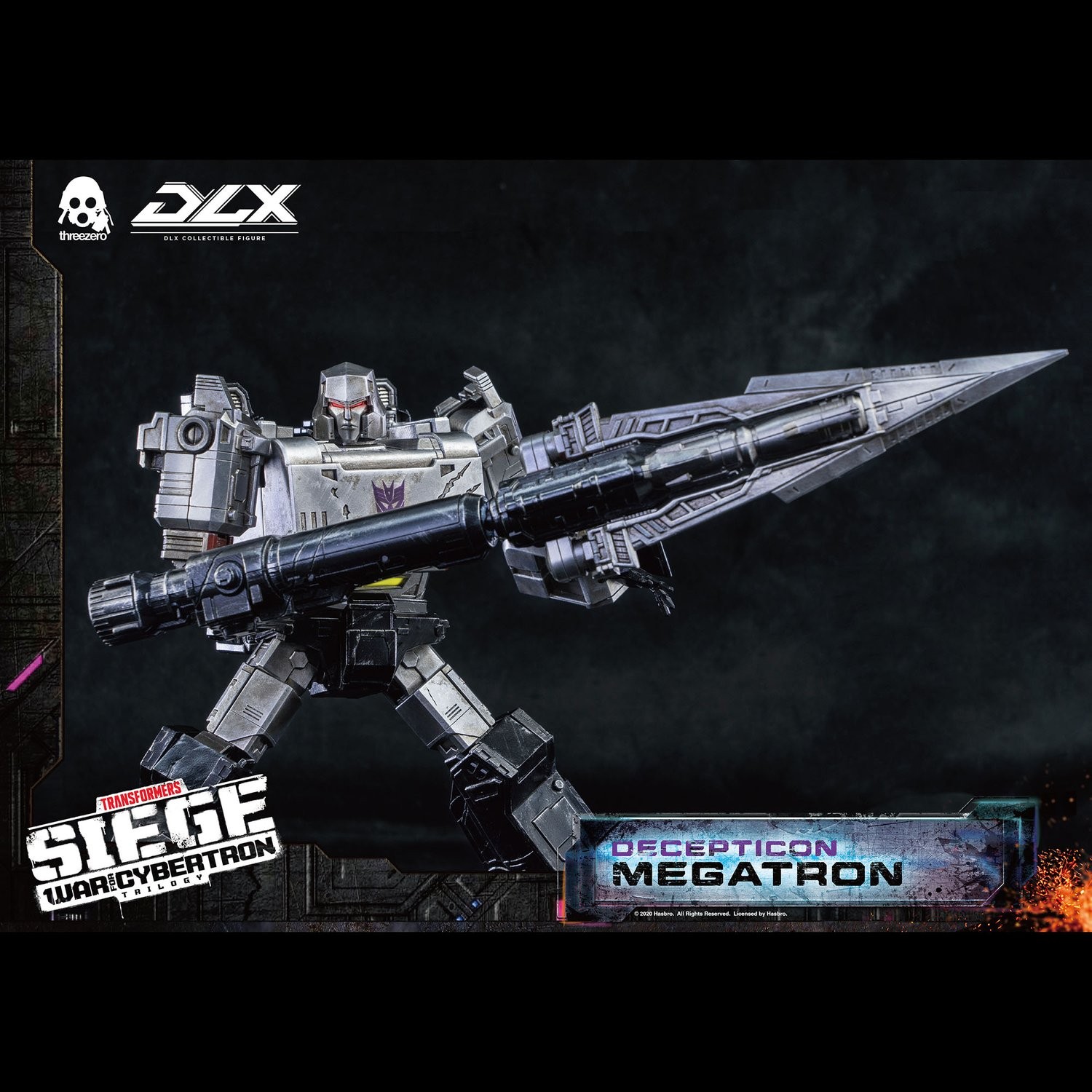 Transformers News: ThreeZero Unveil DLX Siege Megatron Figure Transformers News: ThreeZero Unveil DLX Siege Megatron Figure