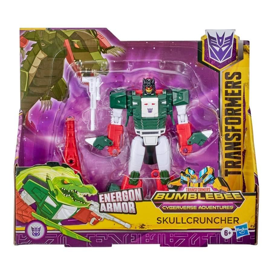 Transformers News: Transformers Cyberverse Ultra Class Skullcruncher Revealed