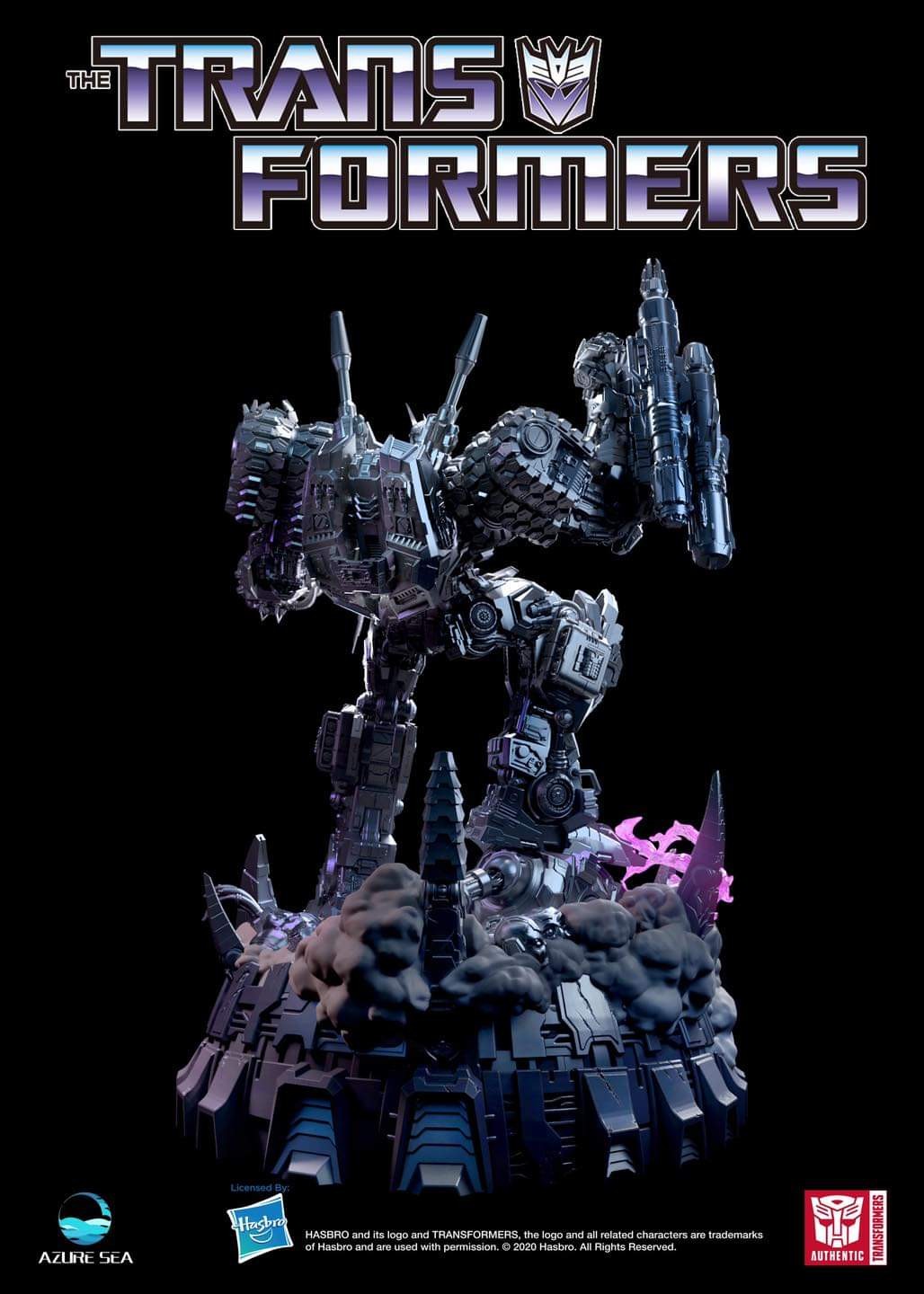 Transformers News: AzureSea Studio Debuts Transformers  IDW Tarn statue