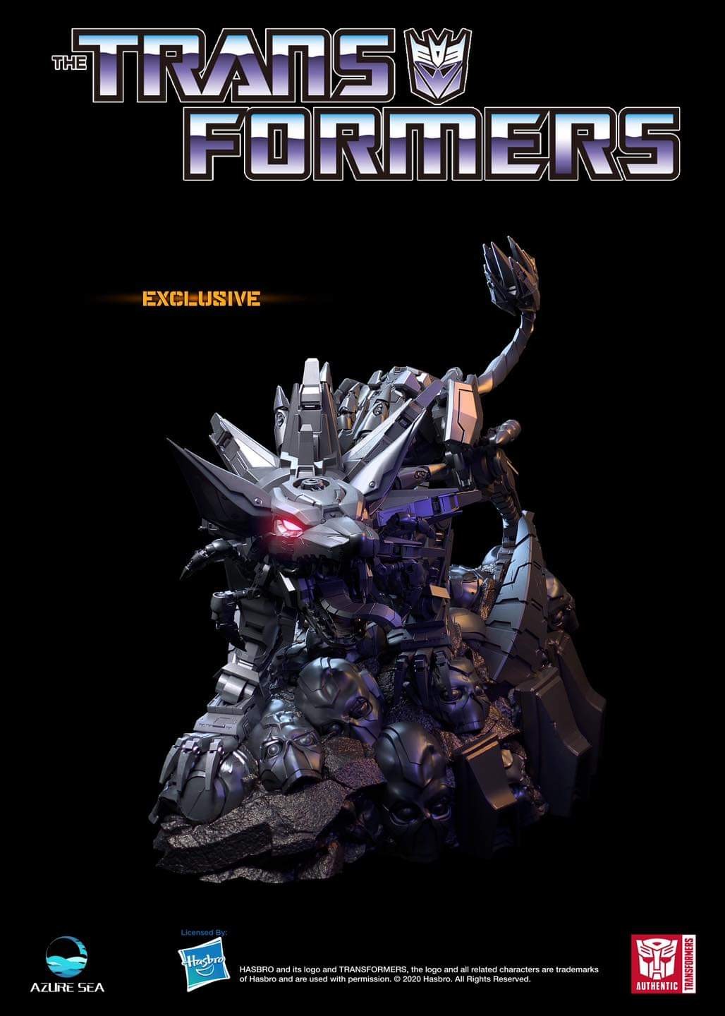 Transformers News: AzureSea Studio Debuts Transformers  IDW Tarn statue