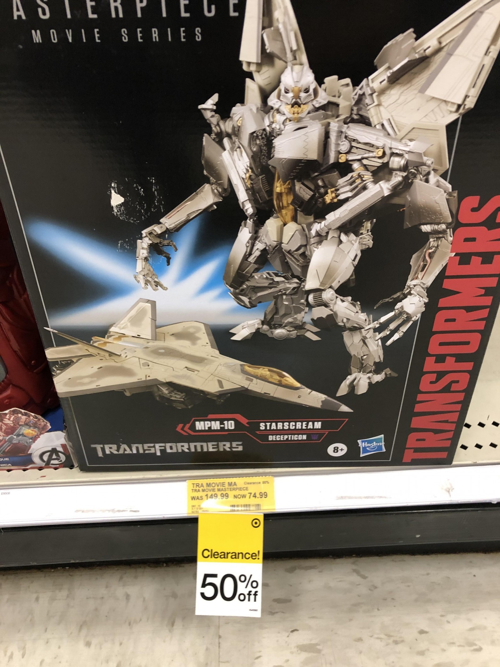 Transformers News: Movie Masterpiece MPM-10 Starscream Found at Clearance Prices