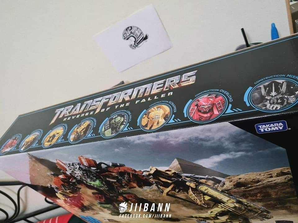 Transformers News: In Hand Images of Transformers Studio Series 69 Revenge of the Fallen Devastator Boxset