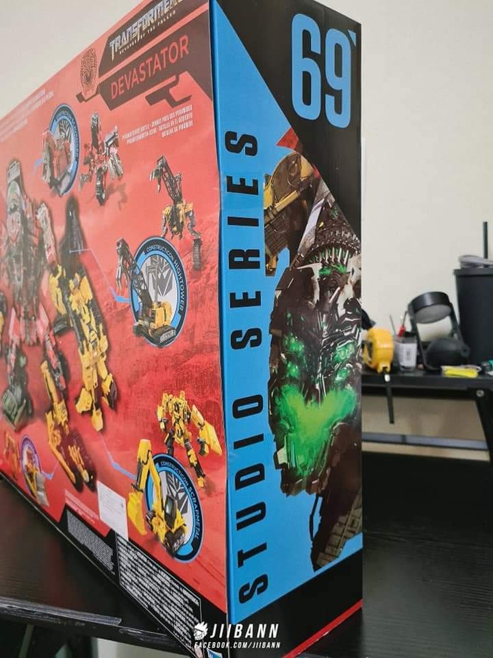 Transformers News: In Hand Images of Transformers Studio Series 69 Revenge of the Fallen Devastator Boxset