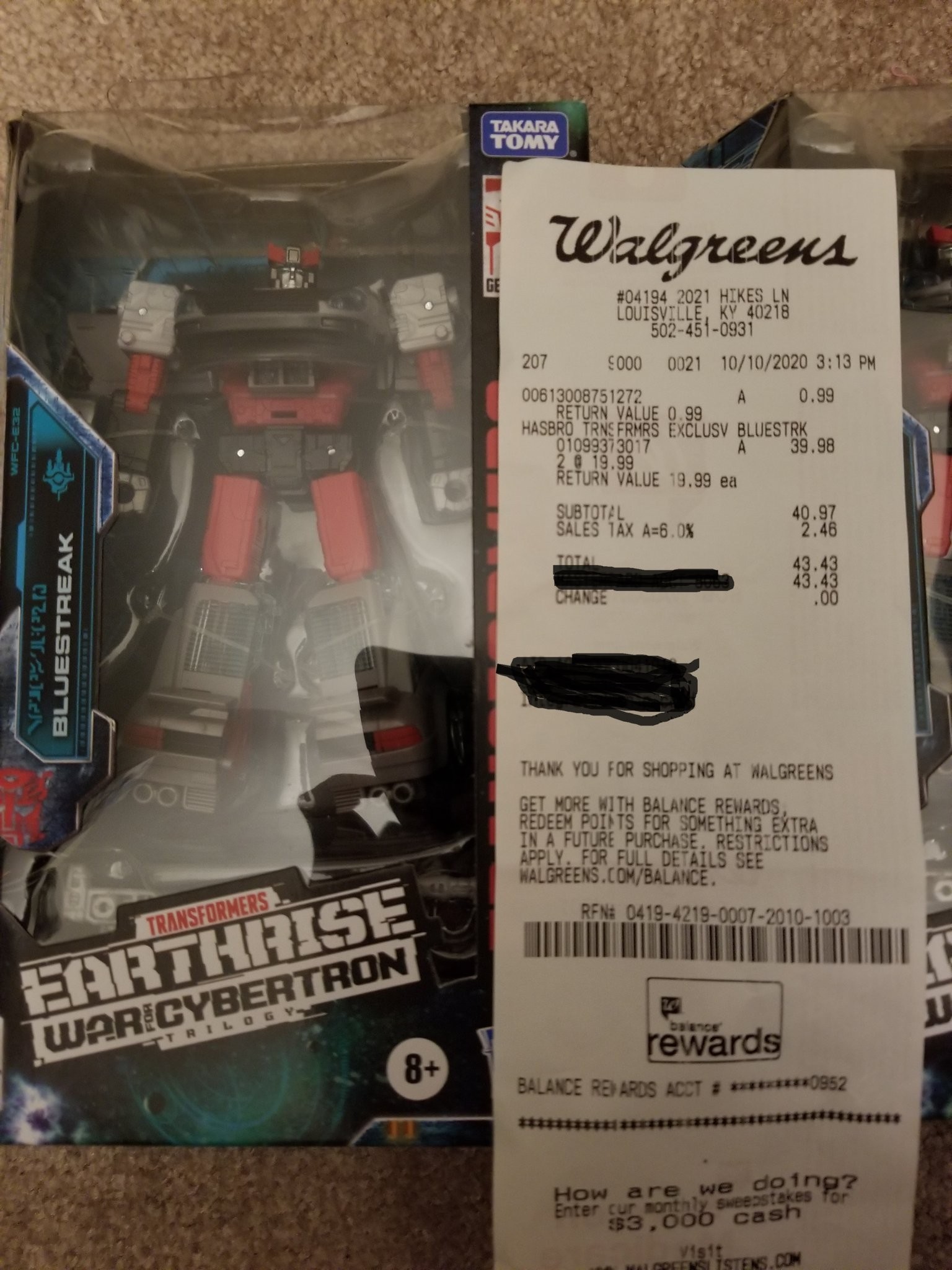 Transformers News: Earthrise Blustreak Officially Revealed by Takara and Found at Walgreens in US Transformers News: Earthrise Blustreak Officially Revealed by Takara and Found at Walgreens in US