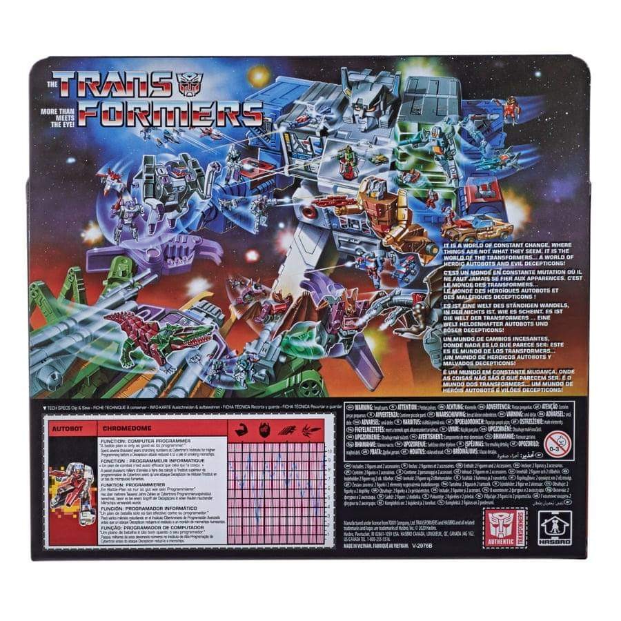 Transformers News: New Stock Images Of Walmart Exclusive Transformers Retro Headmasters