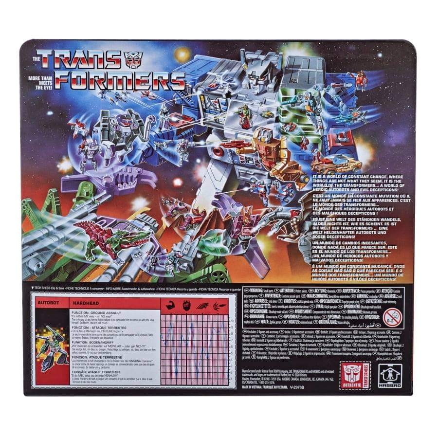Transformers News: New Stock Images Of Walmart Exclusive Transformers Retro Headmasters