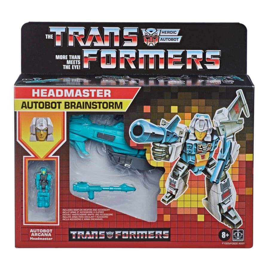 Transformers News: New Stock Images Of Walmart Exclusive Transformers Retro Headmasters