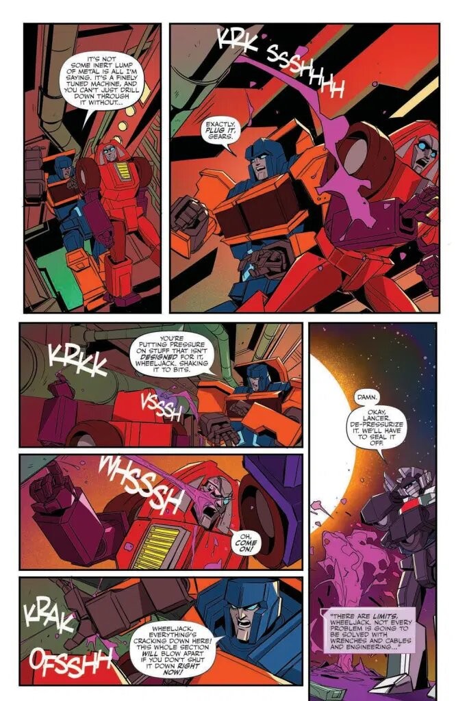 Transformers News: 5 Page Preview for IDW Transfomrers (2019) 24