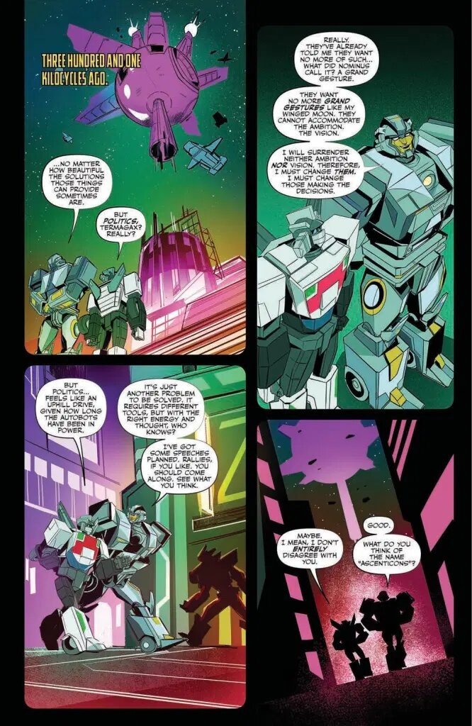 Transformers News: 5 Page Preview for IDW Transfomrers (2019) 24