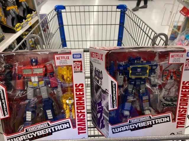 Transformers News: Netflix Transformers Wave 2 Optimus Prime and Soundwave 3 packs Found at US Retail Transformers News: Netflix Transformers Wave 2 Optimus Prime and Soundwave 3 packs Found at US Retail