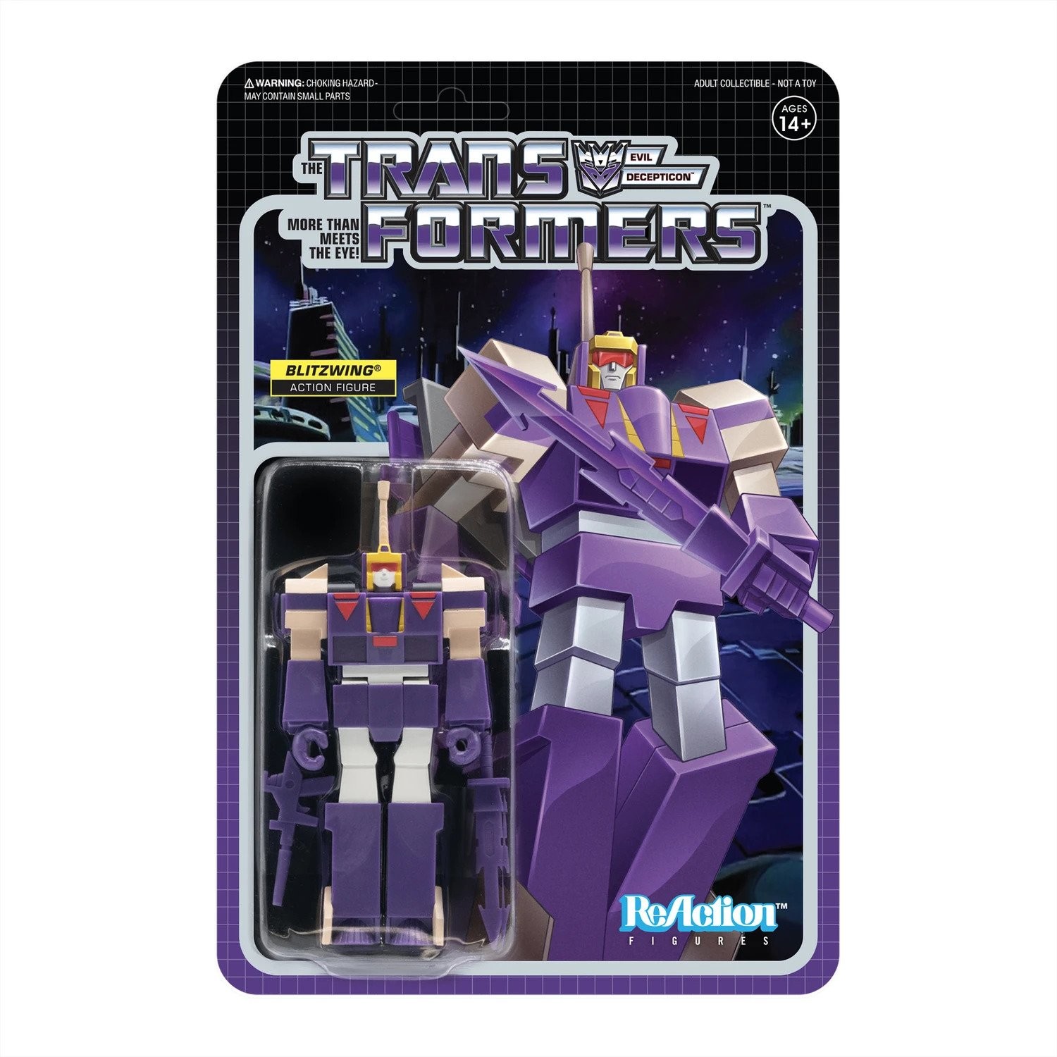 Transformers News: New Super7 Transformers ReActions Figures Revealed- Blitzwing, Perceptor, Dirge and Blaster