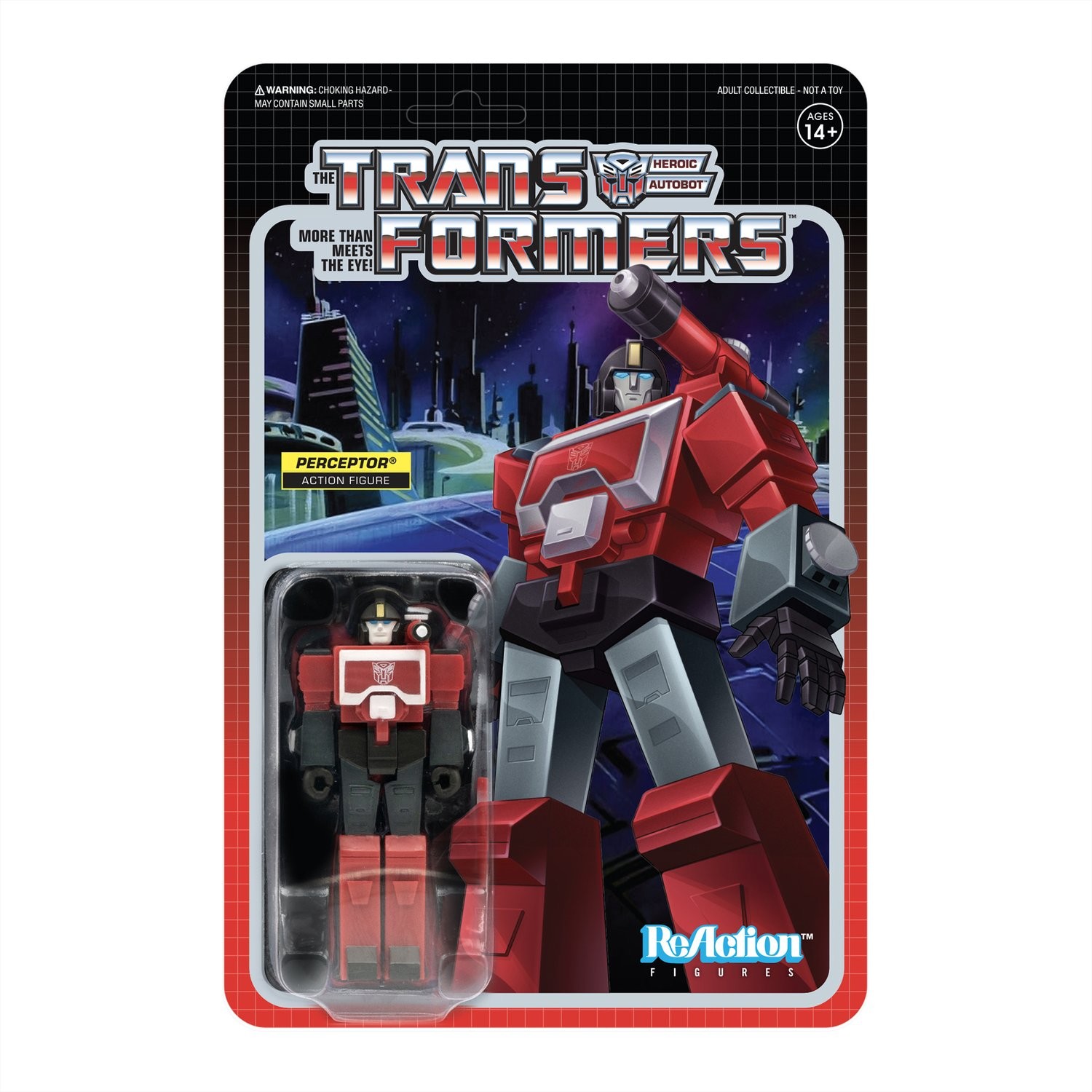 Transformers News: New Super7 Transformers ReActions Figures Revealed- Blitzwing, Perceptor, Dirge and Blaster