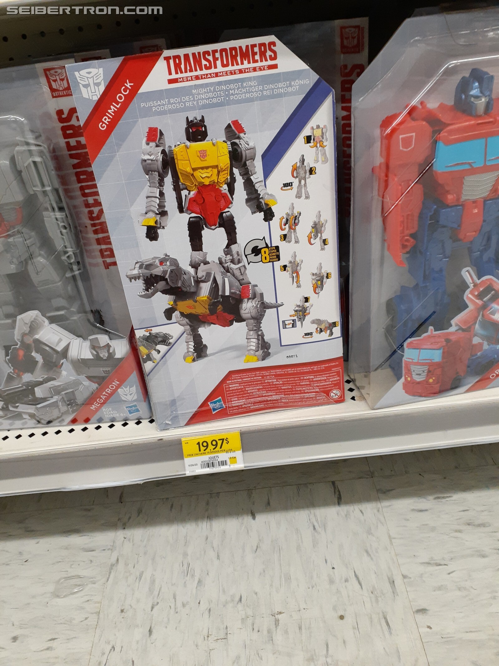 Transformers News: 10 Inch Evergreen Styled Transformers Grimlock and Starscream Found in Canada Transformers News: 10 Inch Evergreen Styled Transformers Grimlock and Starscream Found in Canada