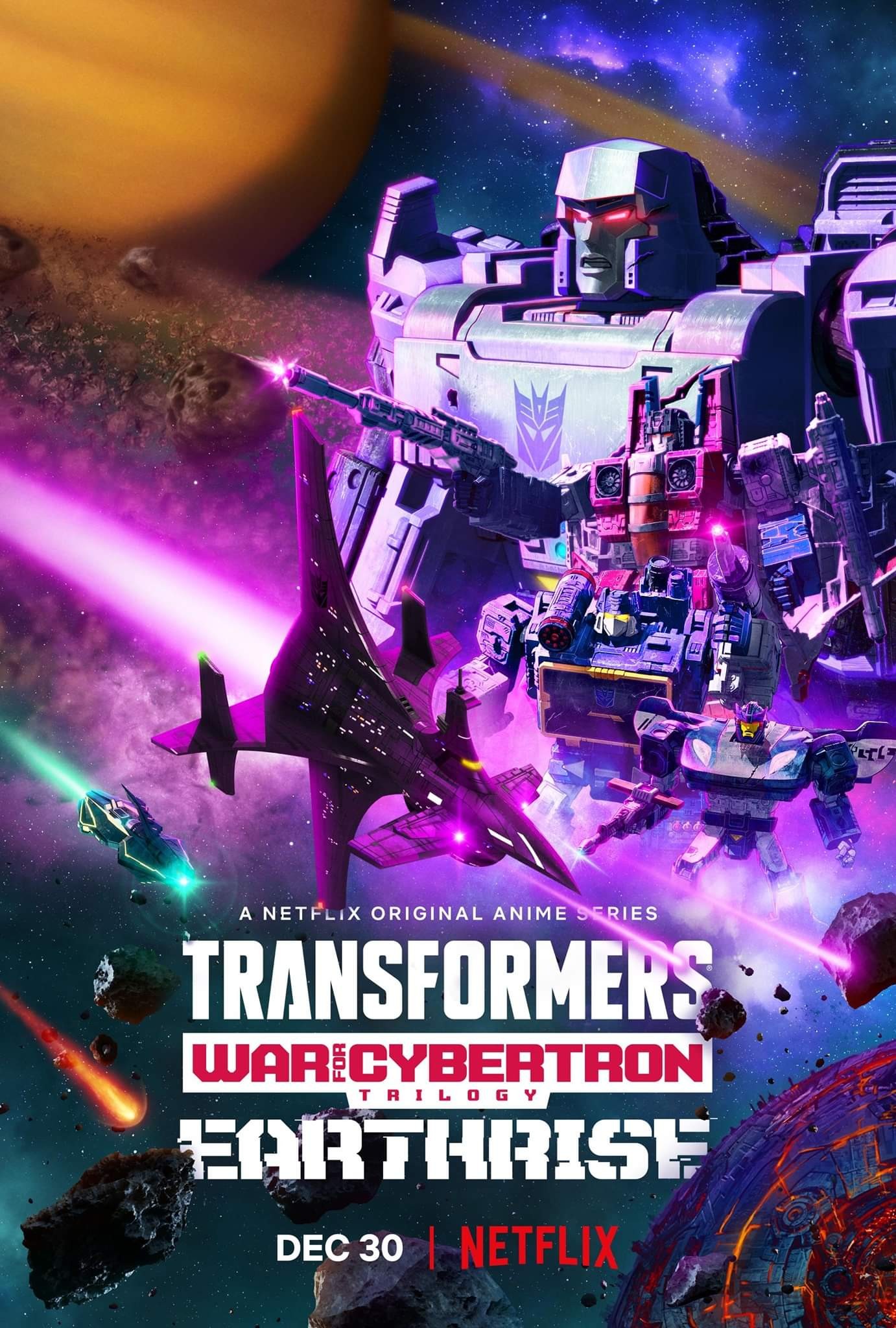 Transformers News: Series of Posters for NETFLIX Transformers WFC Eearthrise Cartoon