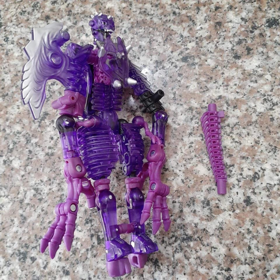 Transformers News: First Look At Upcoming Netflix Sparkless Barricade and Spoiler Box Clear Paleotrex