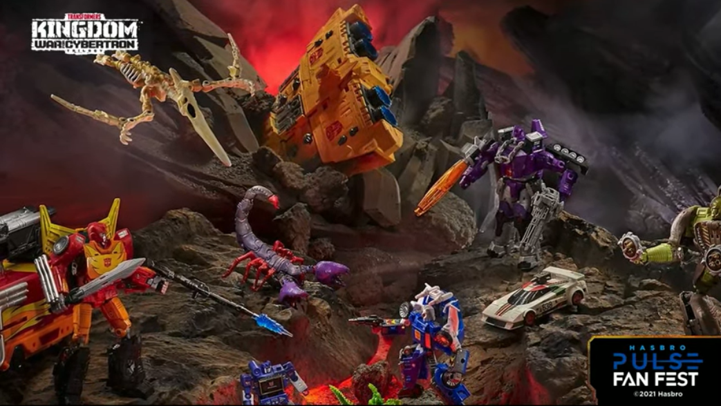 Transformers News: All of Kingdom Wave 3 revealed at Hasbro Pulse Fan Fest + Shattered Glass Blurr