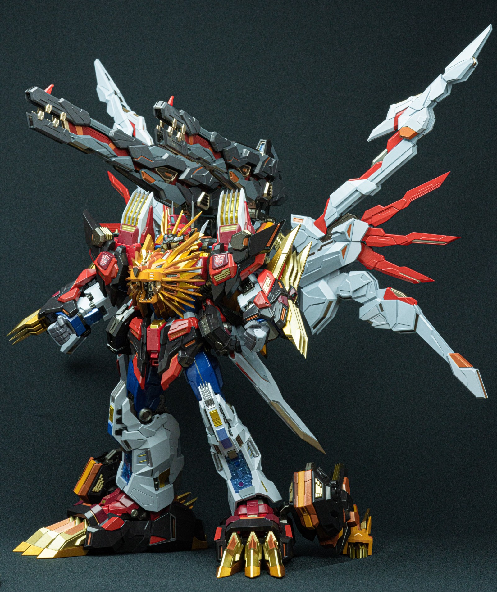 Transformers News: New Images of Flame Toys Kuro Kara Kuri Victory Leo and Additional Victory Saber Images