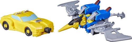 Transformers News: Transformers Cyberverse Slugtron and Bumbleswoop Combiners Revealed