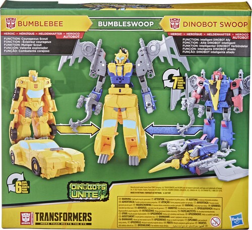 Transformers News: Transformers Cyberverse Slugtron and Bumbleswoop Combiners Revealed