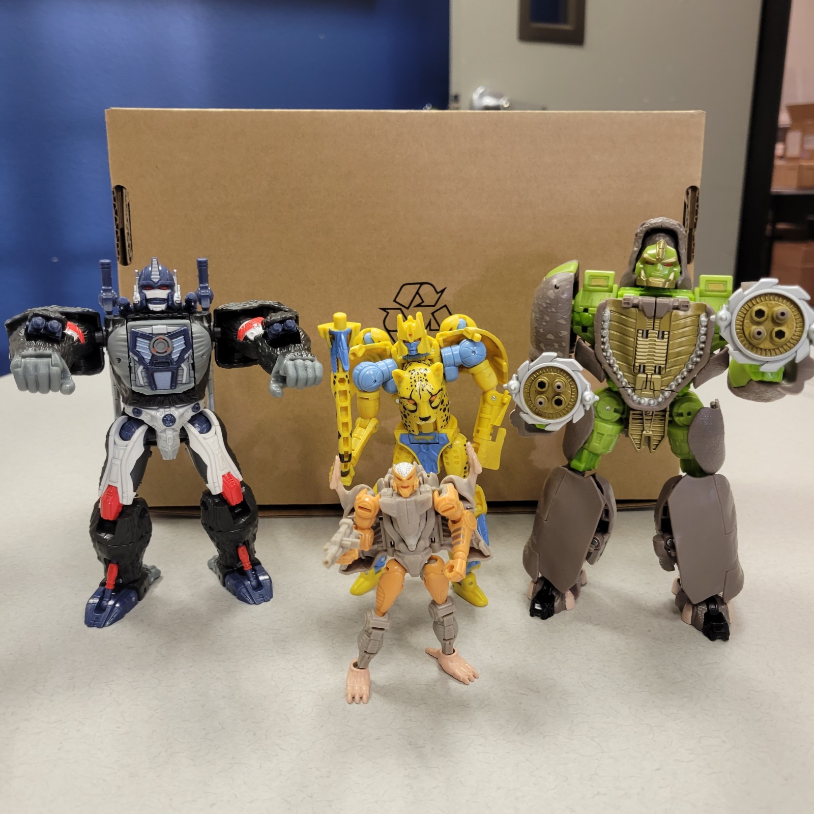 Transformers News: Review and In Hand Images of Kingdom Rhinox and Wingfinger Transformers News: Review and In Hand Images of Kingdom Rhinox and Wingfinger