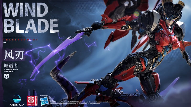 Transformers News: AzureSea Studio Reveals their New Windblade Statue Transformers News: AzureSea Studio Reveals their New Windblade Statue