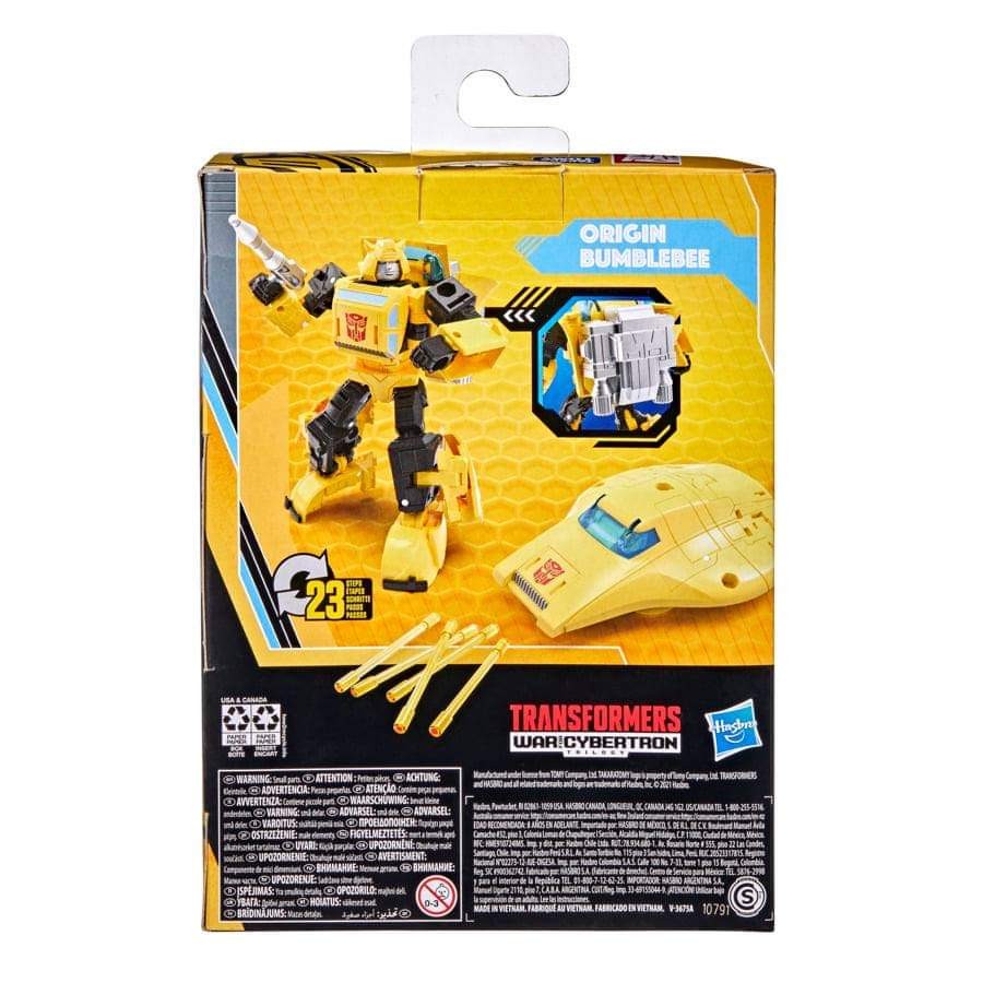 Transformers News: First Look At Transformers Buzzworthy Bumblebee Origins Bumblebee Figure