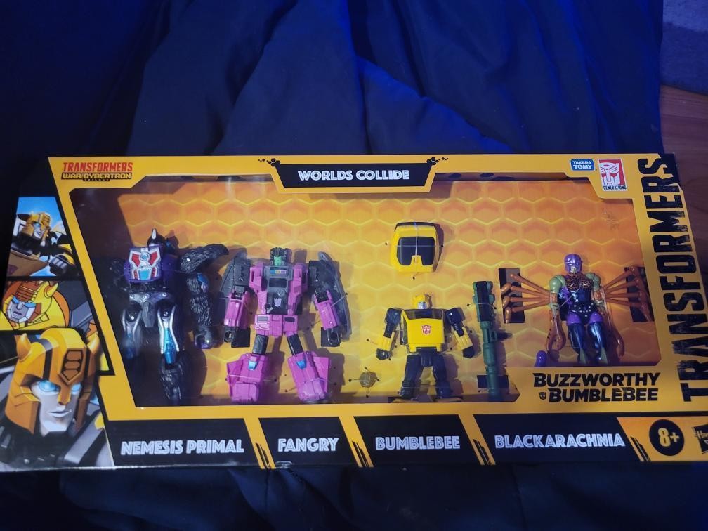 Transformers News: Images of Generations Fangry, Nemesis Primal, PulseCon Exclusive Ravage and More