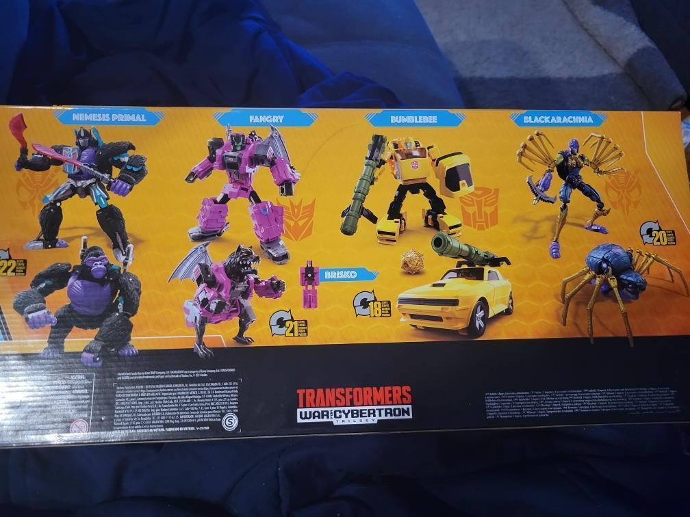 Transformers News: Images of Generations Fangry, Nemesis Primal, PulseCon Exclusive Ravage and More