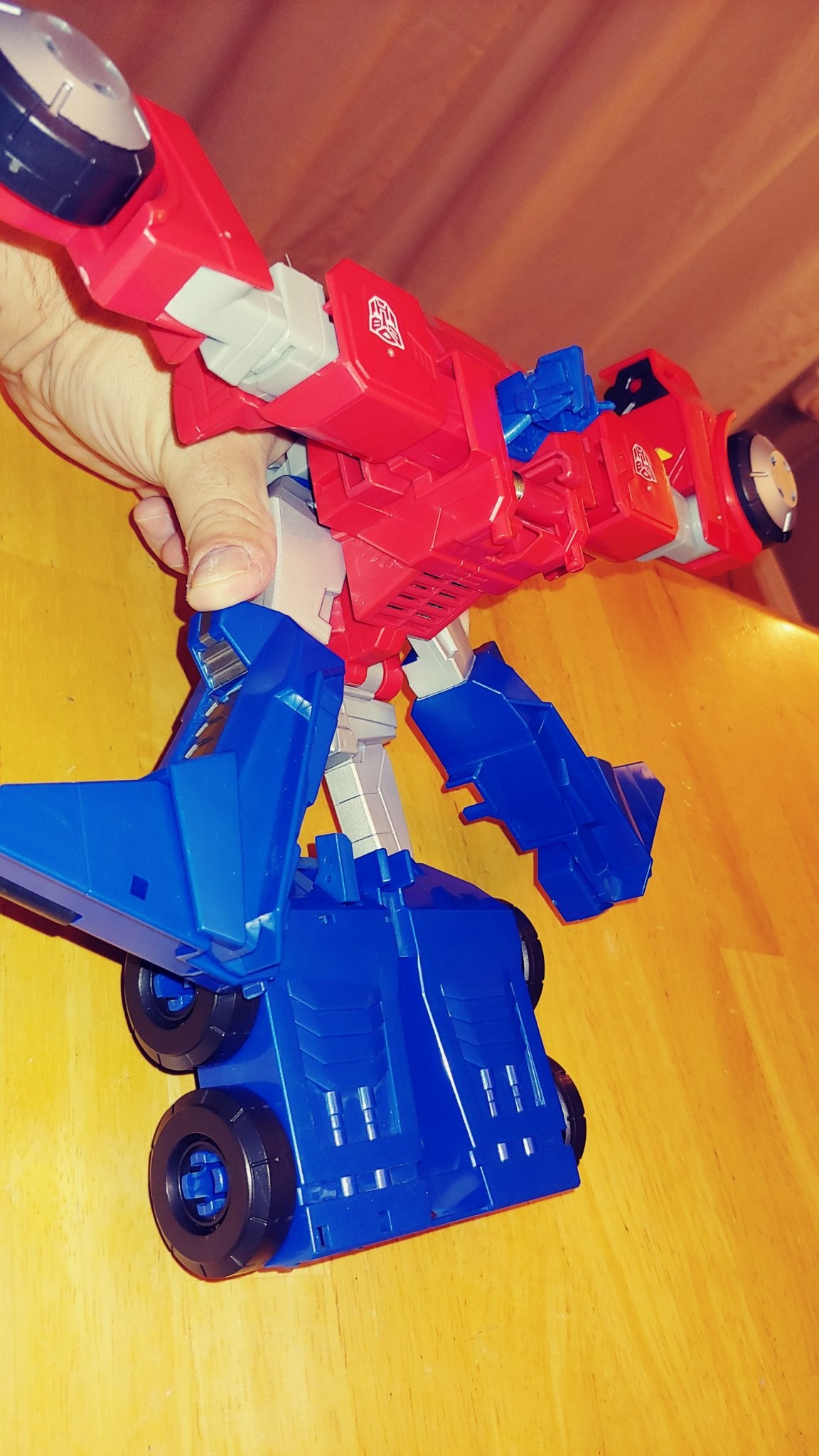 Transformers News: US Sighting + Pictorial review of Roll N Change Optimus Prime Transformers News: US Sighting + Pictorial review of Roll N Change Optimus Prime