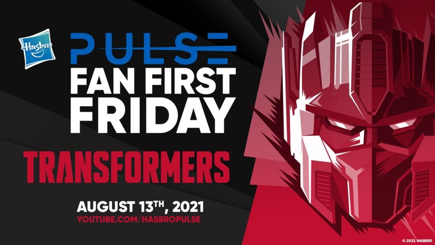 Transformers News: Transformers Themed Fan First Friday Happening at 11 EST Today Transformers News: Transformers Themed Fan First Friday Happening at 11 EST Today