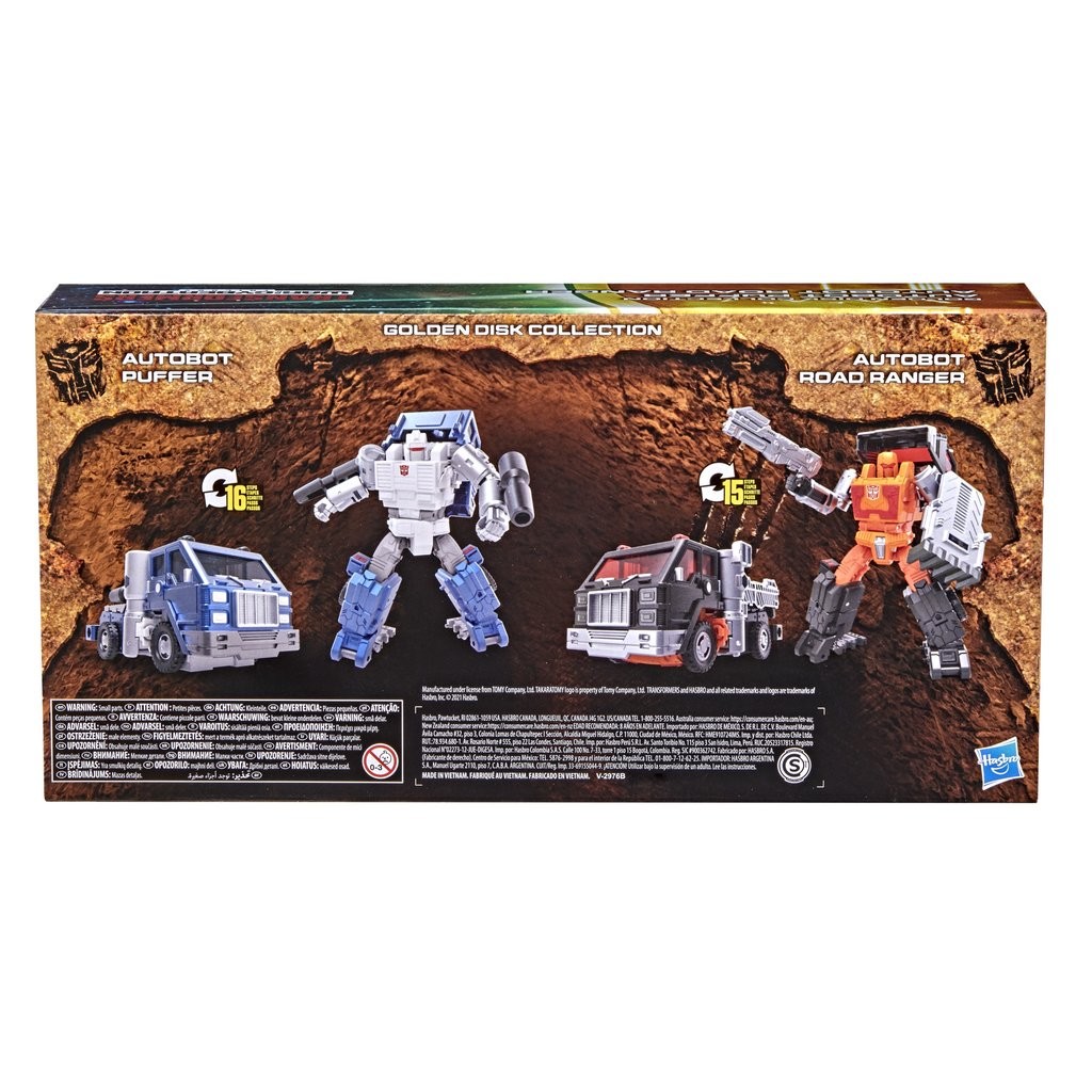 Transformers News: Transformers Kingdom Golden Disk Set 1 Revealed to be Puffer and Road Ranger Transformers News: Transformers Kingdom Golden Disk Set 1 Revealed to be Puffer and Road Ranger