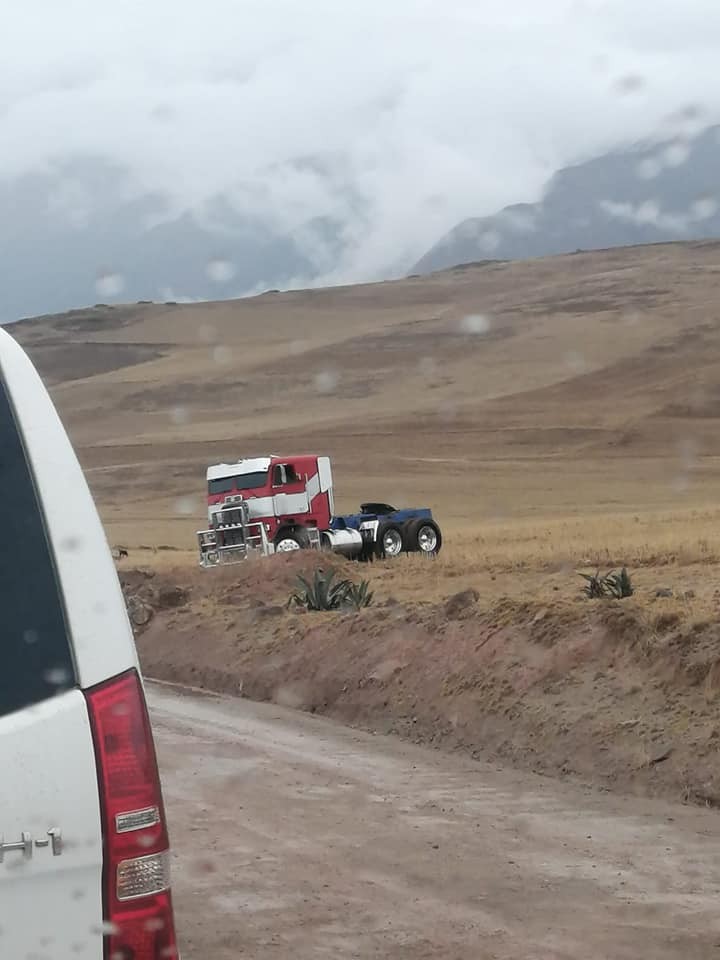 Transformers News: Images of Filming Rise of the Beasts in Peru with Off Road Bumblebee, Nightbird, and the Terrorcons