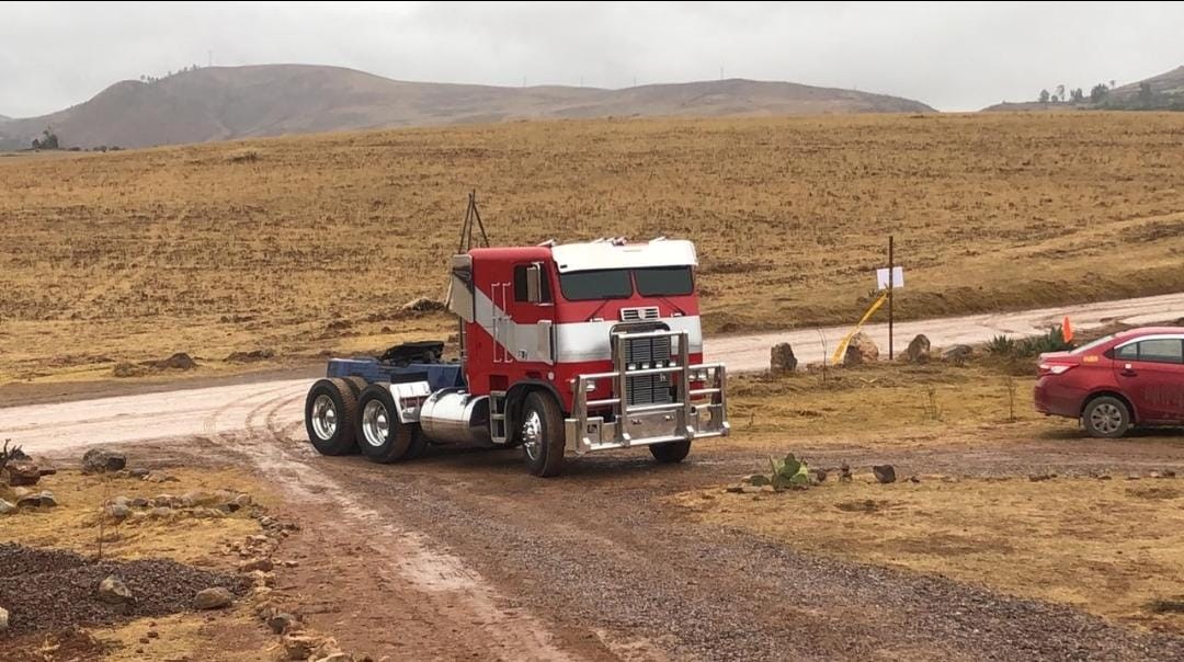 Transformers News: Images of Filming Rise of the Beasts in Peru with Off Road Bumblebee, Nightbird, and the Terrorcons