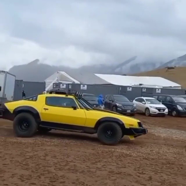 Transformers News: Images of Filming Rise of the Beasts in Peru with Off Road Bumblebee, Nightbird, and the Terrorcons