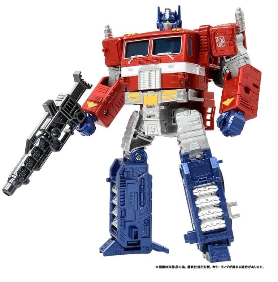 Transformers News: Takara Reveals Their new Optimus Prime Figure with Anti Gravity Stand Transformers News: Takara Reveals Their new Optimus Prime Figure with Anti Gravity Stand
