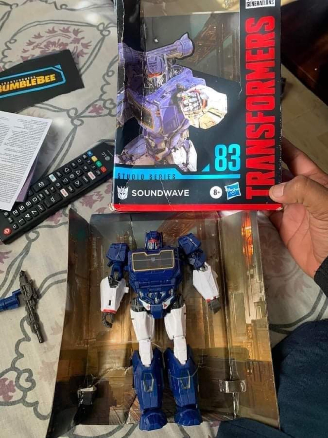 Transformers News: New Images of Studio Series Bumblebee Movie Soundwave