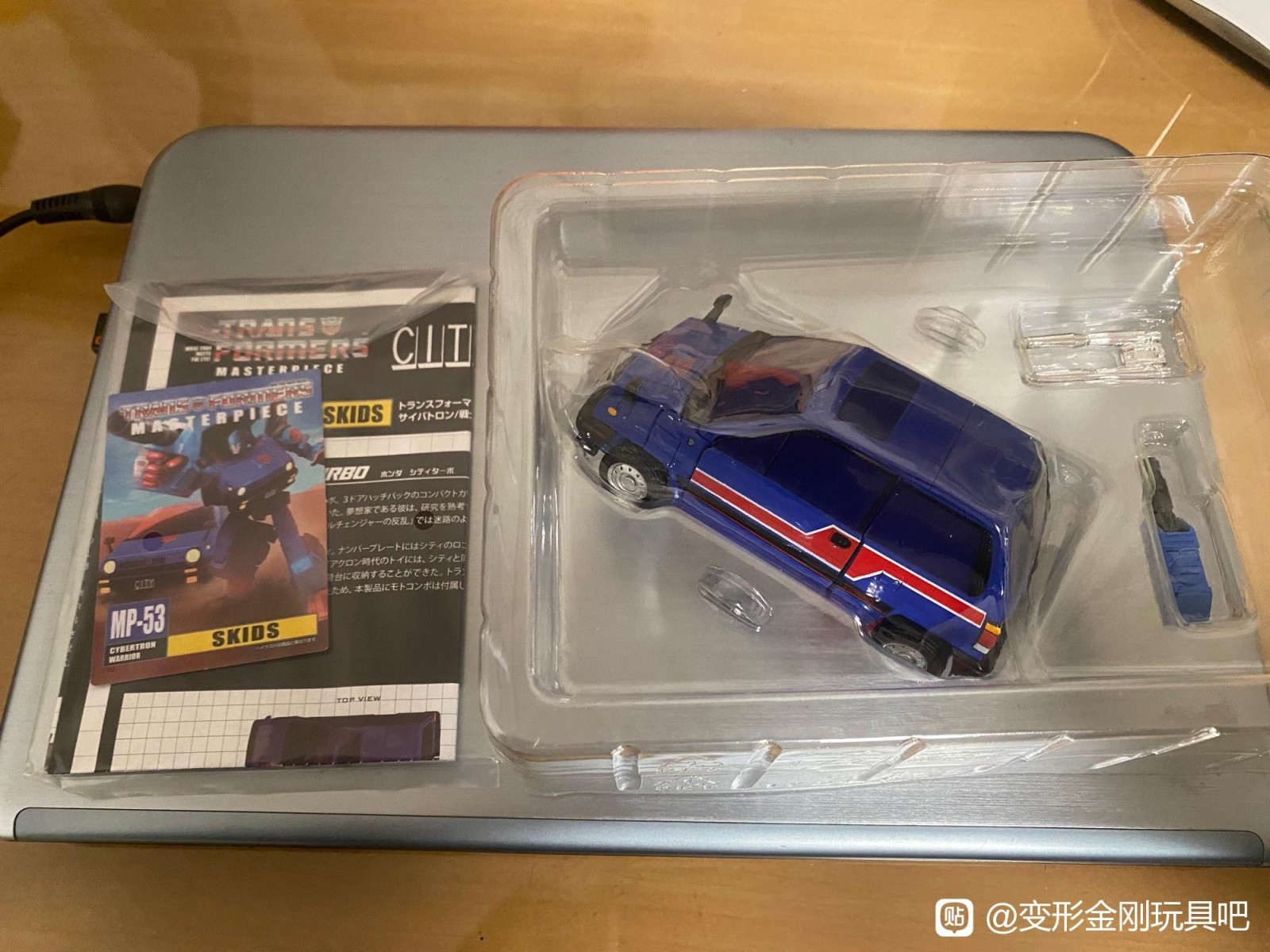 Transformers News: In Hand Images of Masterpiece Skids and Reboost along with
