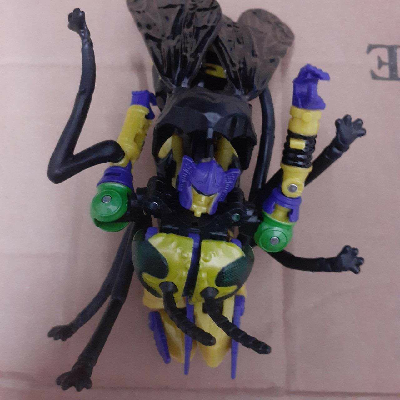 Transformers News: Picture Found of Buzz Saw as a Waspinator Redeco with New Head
