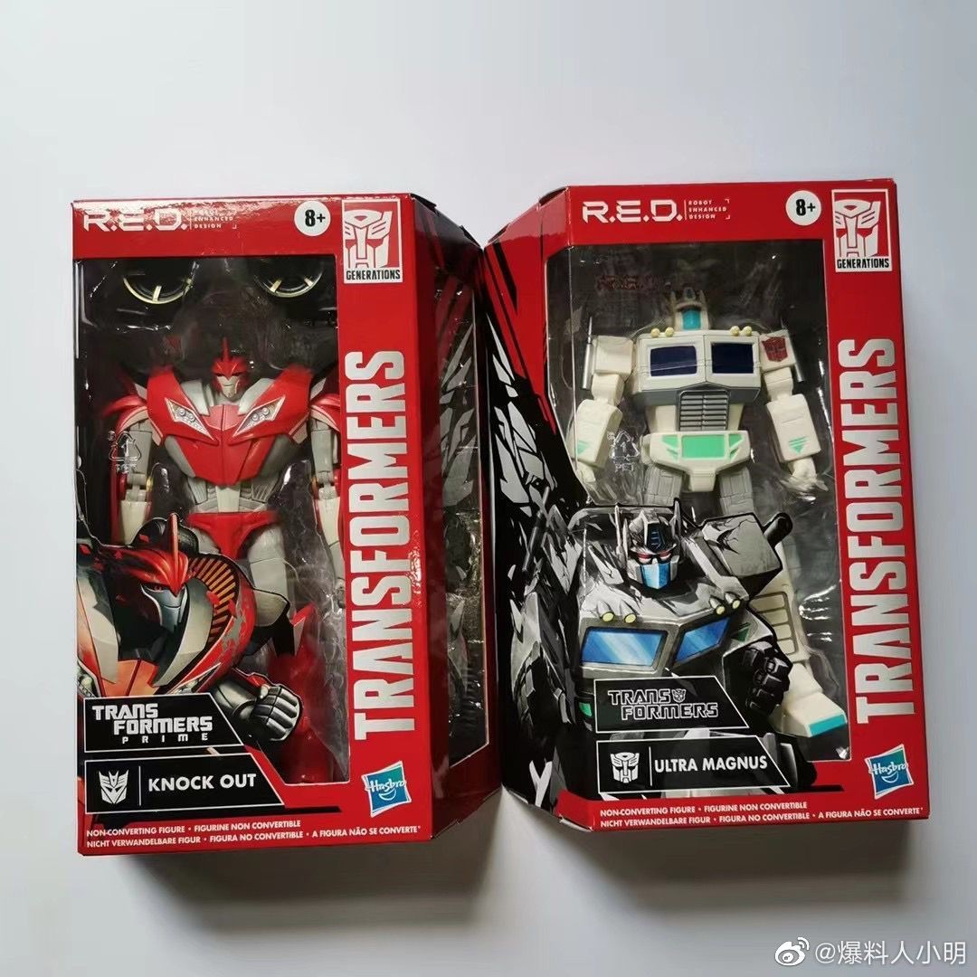 Transformers News: First Look at Transformers RED Ultra Magnus and Knockout Transformers News: First Look at Transformers RED Ultra Magnus and Knockout