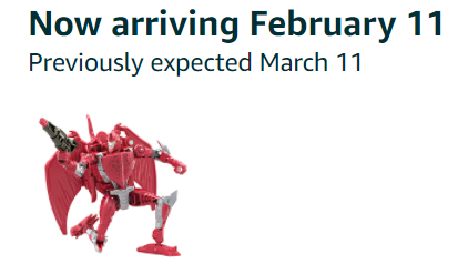 Transformers News: Kingdom Terrorsaur is Shipping Earlier than Expected Transformers News: Kingdom Terrorsaur is Shipping Earlier than Expected