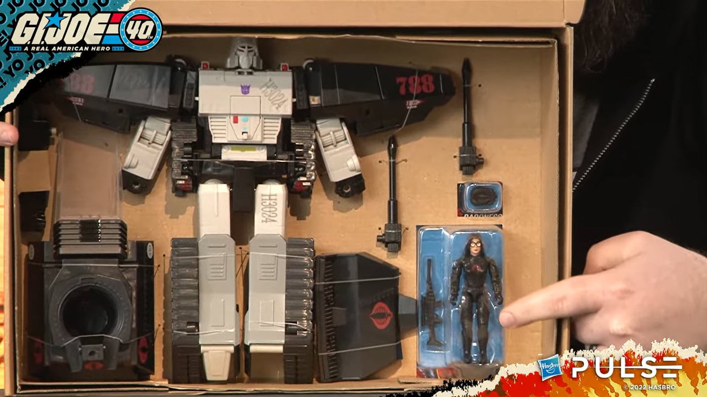 Transformers News: Megatron H.I.S.S. Tank Transformers GI Joe Crossover Revealed Transformers News: Megatron H.I.S.S. Tank Transformers GI Joe Crossover Revealed