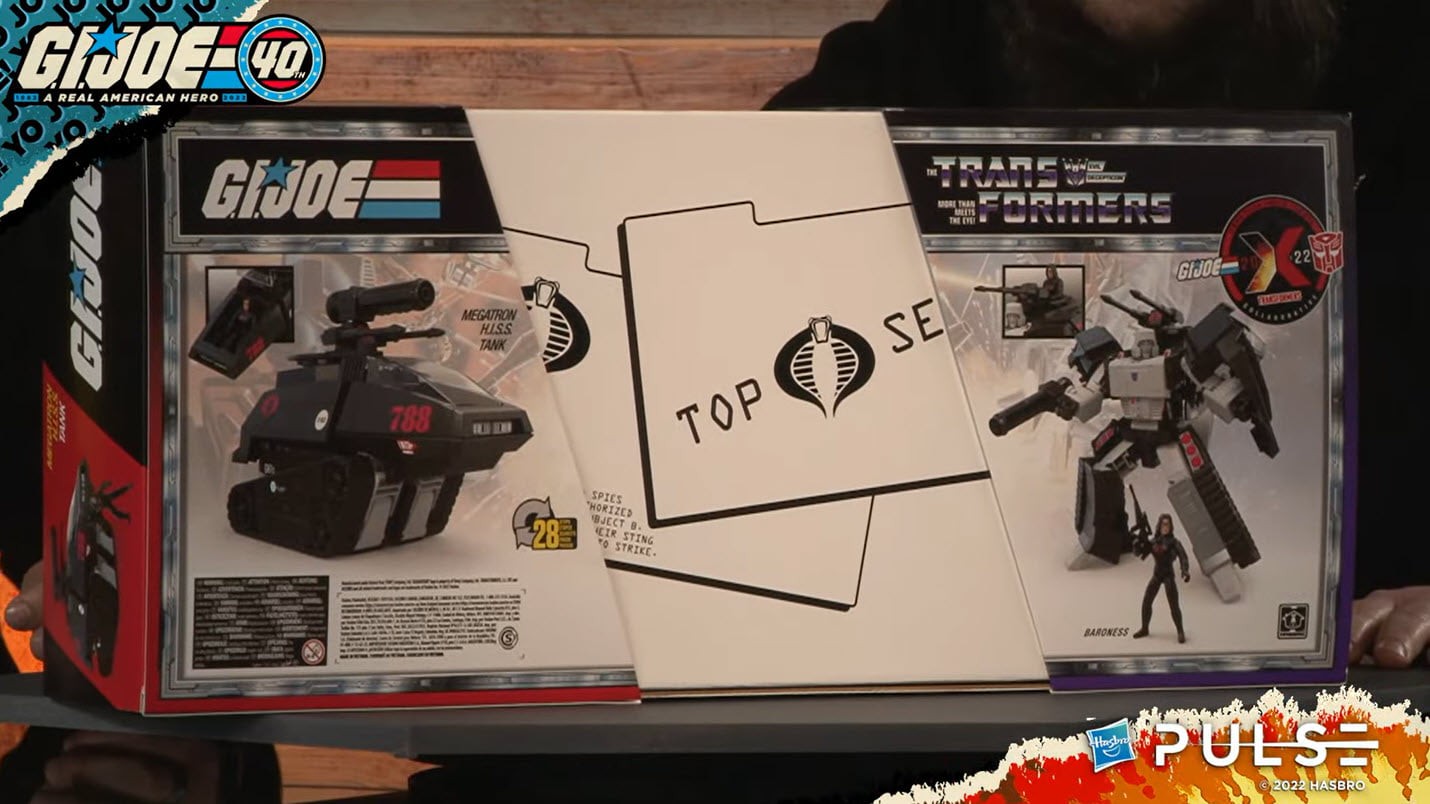 Transformers News: Megatron H.I.S.S. Tank Transformers GI Joe Crossover Revealed Transformers News: Megatron H.I.S.S. Tank Transformers GI Joe Crossover Revealed