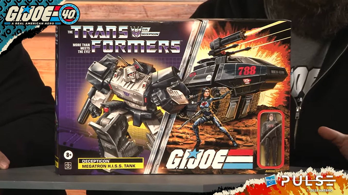 Transformers News: Megatron H.I.S.S. Tank Transformers GI Joe Crossover Revealed Transformers News: Megatron H.I.S.S. Tank Transformers GI Joe Crossover Revealed