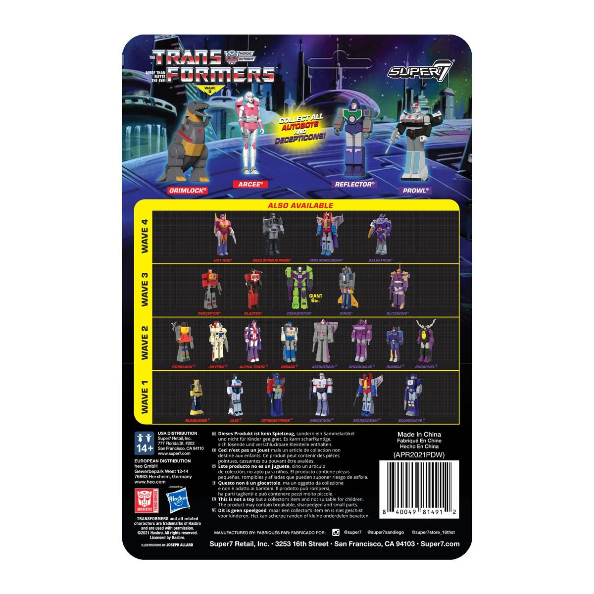 Transformers News: ReAction Transformers Arcee, Grimlock, Prowl and Reflector Revealed Transformers News: ReAction Transformers Arcee, Grimlock, Prowl and Reflector Revealed