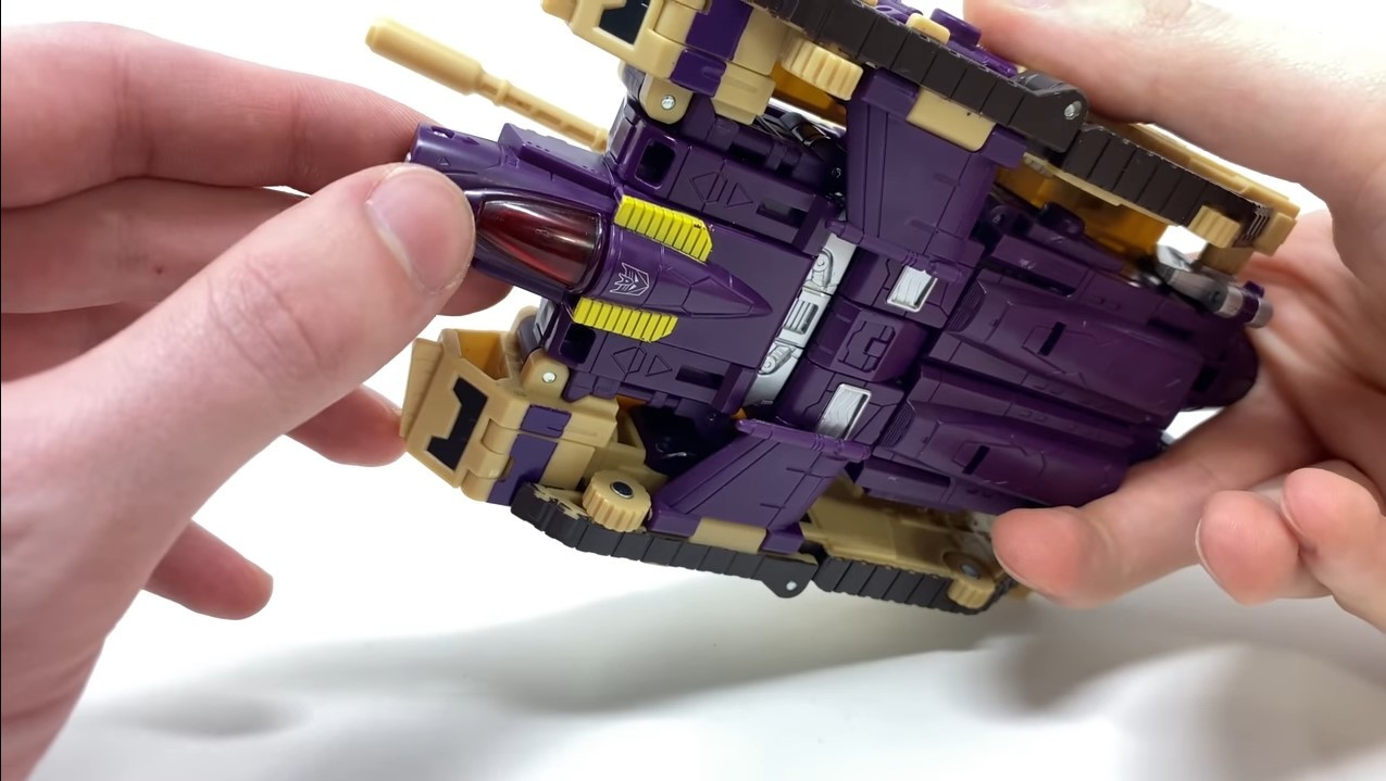 Transformers News: Images of Legacy Blitzwing facing Backwards in Tank Mode and Comparison to G1 Cartoon Transformers News: Images of Legacy Blitzwing facing Backwards in Tank Mode and Comparison to G1 Cartoon