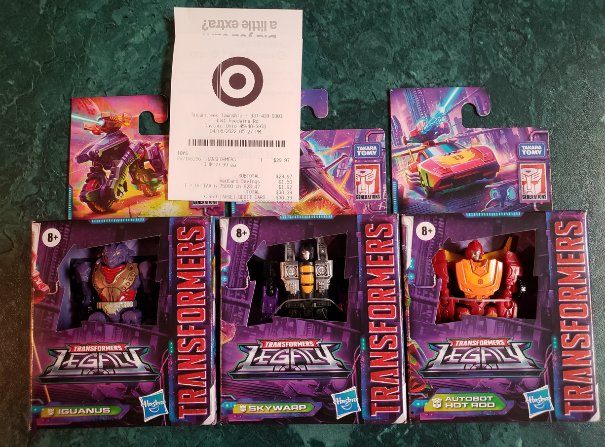 Transformers News: Wave 1 Core Toys of Transformers Legacy Found at Target Transformers News: Wave 1 Core Toys of Transformers Legacy Found at Target